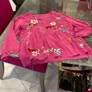 If you own one of Johnny Was tops,  this should be the one. Won’t last.